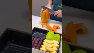 #Sample Papaya carving cutting design#Papaya#Papaya cutting#Fruit#Easy Papaya carving design#