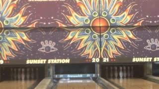 Bowling at Sunset Station Strike Zone Part 4/4: 149 Game!