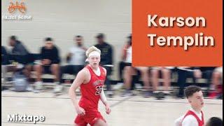 KARSON TEMPLIN power thrilling play highlights from NIKE EYBL!!