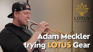 Adam Meckler trying LOTUS Gear