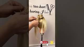 easy hairstyle tutorial #shorts