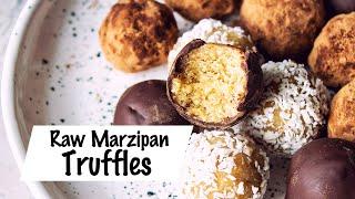 How to Make Yummy Vegan Marzipan Truffles at Home | Easy Marzipan Recipe