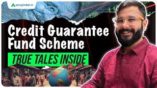 Govt Schemes for UPSC: Credit Guarantee Fund Scheme | UPSC 2025 | Anuj Jindal