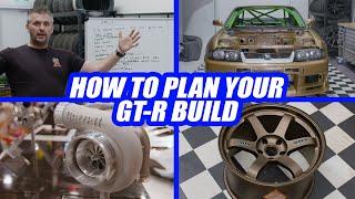 We plan out our R33 GT-R build for street/circuit -   Project No Secrets Ep5