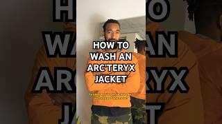 How To Wash An Arc’teryx Jacket | #arcteryx #goretex #gorpcore