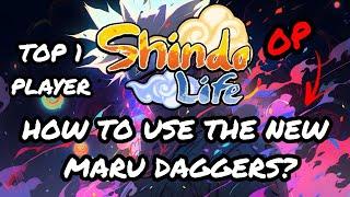 ARE MARU DAGGERS STILL OP AFTER THE NERF? | Shindo Life PVP #17 |Top 1 Shinobi