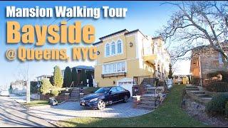 BAYSIDE MANSIONS SUBURBS Walking Tour in a Gated Community BAY TERRACE