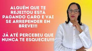 A pessoa que te rejeitou está pagando muito caro!!! Vai se arrepender pq algo vai mudar lá!