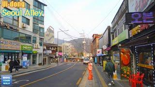 서울 골목 걷기 - 우이동 골목 [강북구2] | Walk Seoul Korea - Ui-dong Alleys [Gangbuk-gu2] 25(2)-15 【4K】