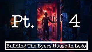 Building the LEGO Stranger Things Byers House (Part 4)