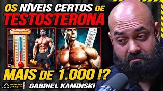 TESTOSTERONA ACIMA de 1.000 !? OS NÍVEIS CERTOS de TESTO !!! | GABRIEL KAMINSKI