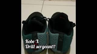 Kobe X Drill Sergeant