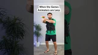 When the Games Animators are Lazy…