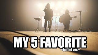 BAND-MAID / My 5 favorite ~ballads ver.~