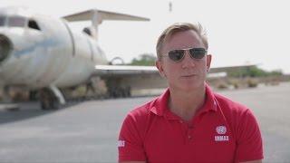 Bond actor Daniel Craig visits mines in Cyprus on UN mission