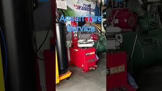 Ansari Tyre Service work
