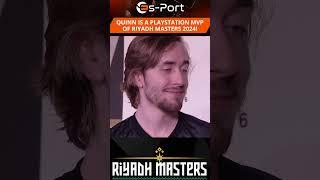 QUINN IS MVP OF RIYADH MASTERS 2024 #dota 2 #dota2shorts