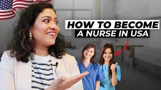 How to become a Nurse in USA?  Step-by-Step Process | EdulogiX