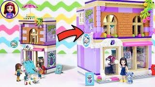 Making Emma's Art Studio BIGGER! Lego Friends House Renovation