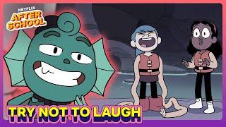 Try Not to Laugh CHALLENGE!  Hilda | Netflix After School