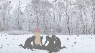 Low tier God chases you in the snow with the cucknant