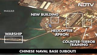 Exclusive Sat Pics: China's Indian Ocean Base Operational, Warship Docked