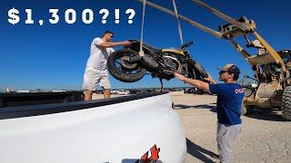 Wrecked Bike Rebuild Series Part I: Bought A Scrambler For $1300???