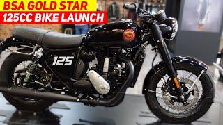 BSA Gold Star 125cc Launched in IndiaPrice & Launch Date ? BSA Gold Star 125 New Model 2024 Review