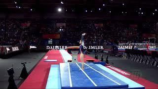 VOSTRUCHOVAITE Agata (LTU) - 2019 Artistic Worlds, Stuttgart (GER) - Qualifications Vault 1