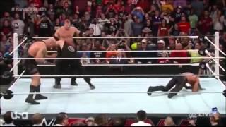 Brock Lesnar destroys The Authority: Raw, January 19, 2015