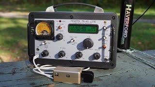 CW on 7.037 MHz using Penntek TR-45L