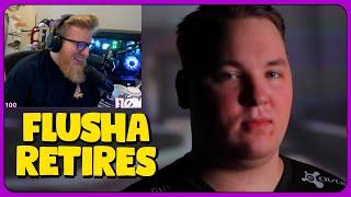 fl0m Reacts to flusha retiring from Counter-Strike