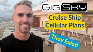 Stay Connected on Cruise Ships for LESS  - A GigSky Review: Cell Phone Data Plans for Cruise Guest