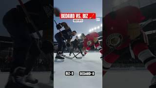 Connor Bedard vs. Paul Bissonnette faceoffs 