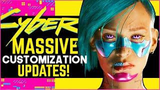 Cyberpunk's HUGE CUSTOMIZATION PATCH 2.2 - 100 New Options, Car Painting, Photo Mode Overhaul!