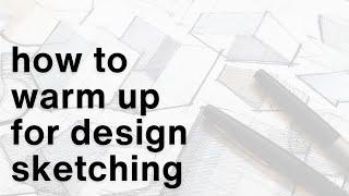 How to warm up for designing!