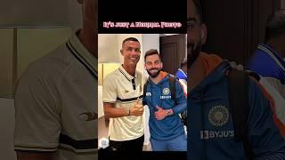 Virat kohli and ronaldo  amazing collab#viratkohli #cristianoronaldo #amazing #edit