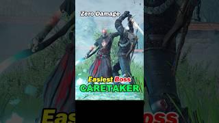 Caretaker: The dumbest Boss  #thewitcher #gaming #videogames #geraltofrivia #heartofstone #shorts