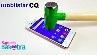 Mobiistar CQ Screen Glass Scratch Test