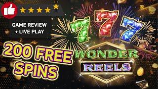 New Slot Game 2024 Wonder Reels  Offers Huge Wins & Bonuses