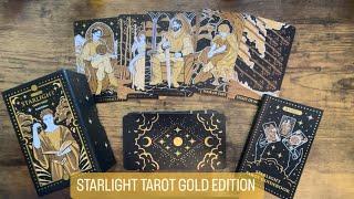 Starlight Tarot Deck (Gold Edition)|⭐️New Release⭐️| Full Flip Through