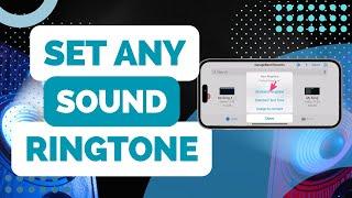 How to set ANY Sound as iPhone Ringtone - Free and No Computer!