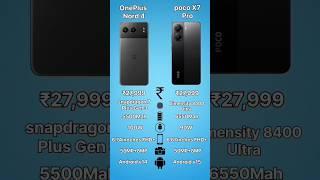 OnePlus Nord 4  Poco X7 Pro #shortvideo #shorts #youtubeshorts #trending #edit #ytshorts
