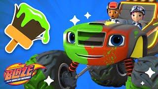 Makeover Machines #33 w/ Special Mission Blaze! | Games for Kids | Blaze and the Monster Machines