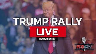 LIVE: President Trump Delivers Remarks at a Rally in Henderson, NV - 10/31/24