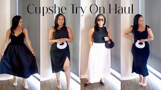 CUPSHE TRY ON HAUL + DRESSES FOR ANY OCCASION (WEDDING, HOLIDAY PARTY,  SPECIAL EVENT)