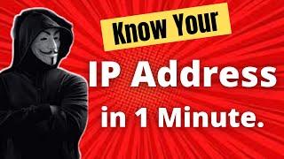 What Is My Ip Address | IPv4 & IPV6 | In Windows 10 |Know Your Ip Address in Minutes. | 2021 |