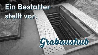 Grabaushub. Wie öffnet man ein Grab. Ein Bestatter stellt vor!