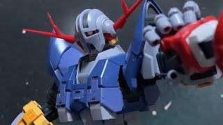 ガンプラコマ撮り　RGジオング 組み立て　RG ZEONG    gunpla stop motion