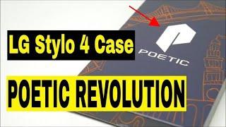 Lg Stylo 4 Case - Poetic Revolution - Unboxing